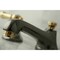 Kingston Brass NS4469BAL 8" Widespread Bathroom Faucet, Black Stainless Steel/ Brass NS4469BAL - alternate 3